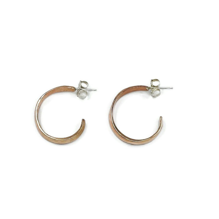 RIVER EARRINGS BRONZE
